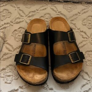 Project Cloud Black Women's Sandals size 7.5